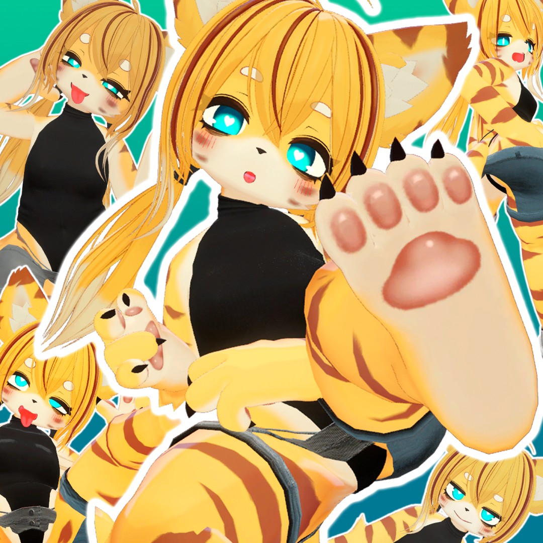 新作虎ケモアバター「POYOMINA」試着会