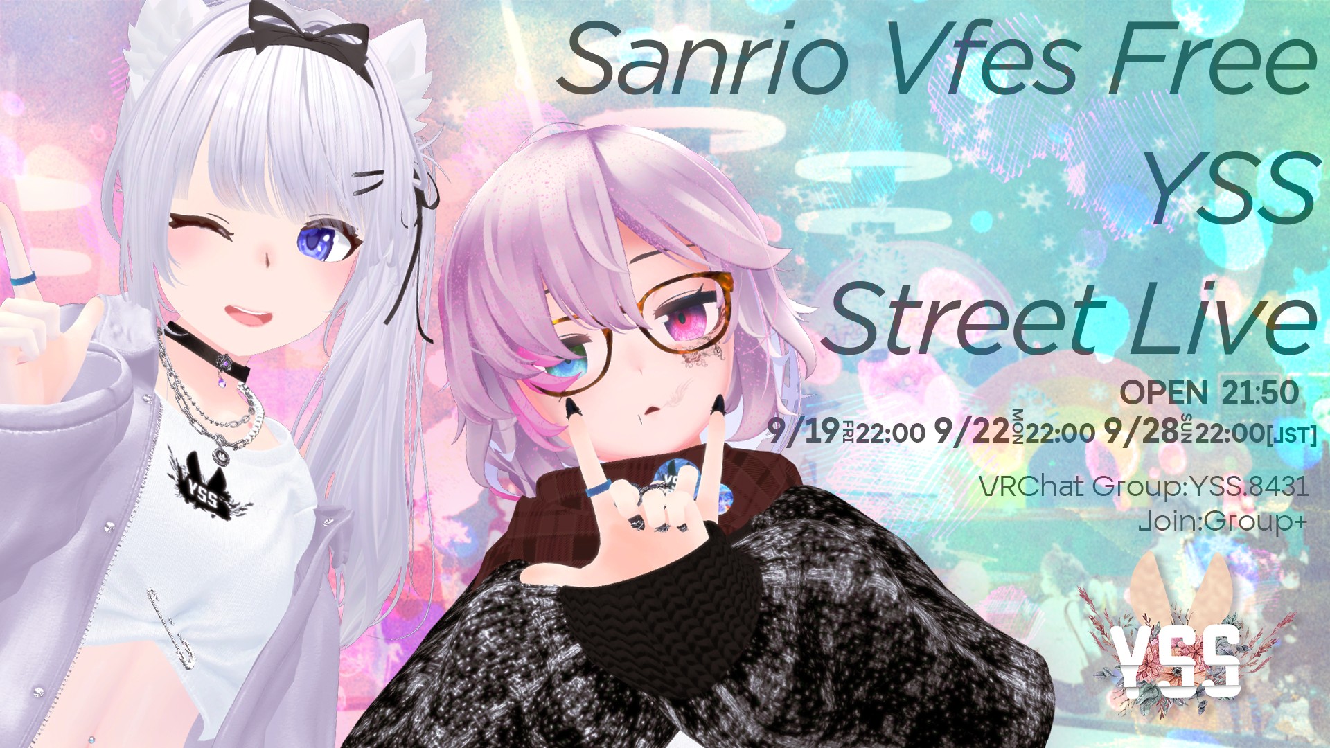 #サンリオVfesFree YSSストリートライブ DAY1