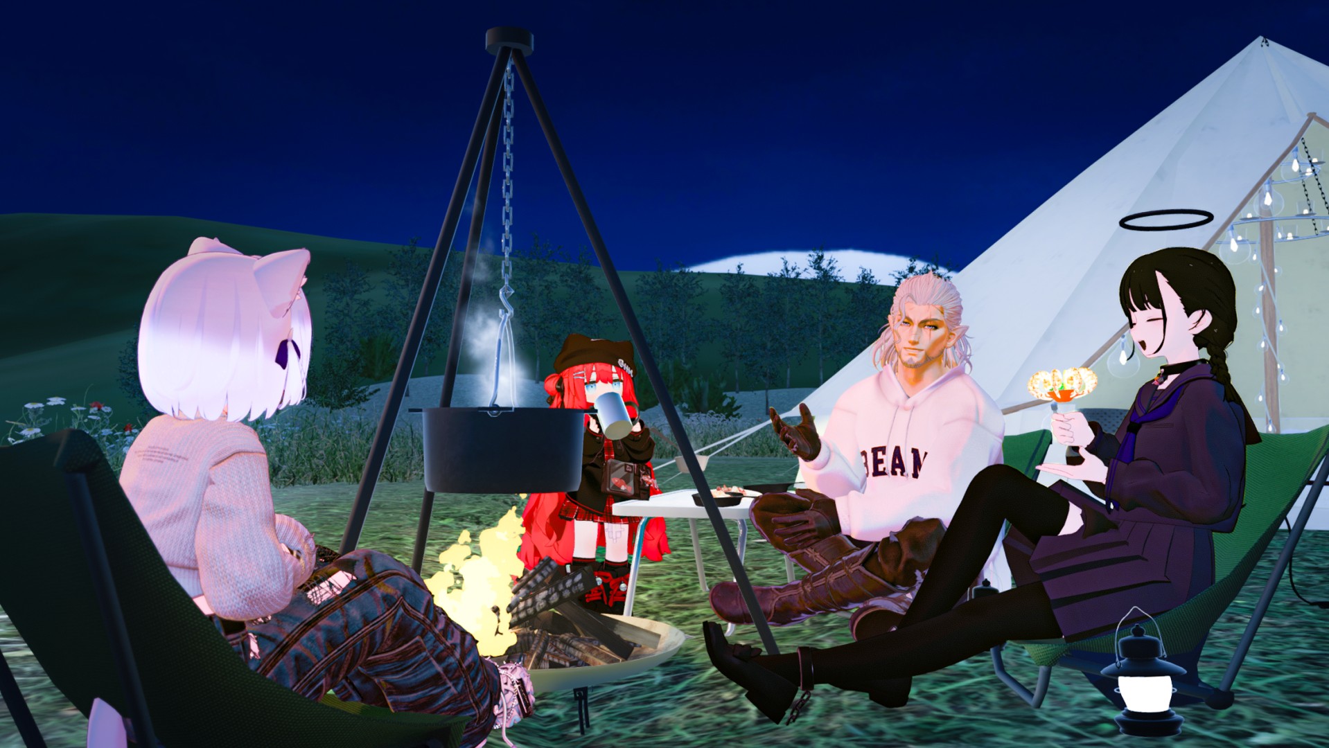 キャンプ体験　VirtualCampNight