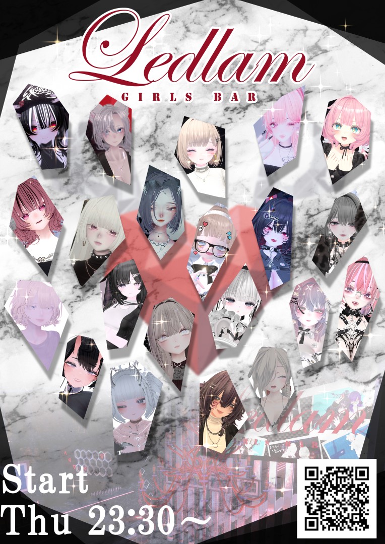 【GIRLS BAR Concept Event】Ledlam